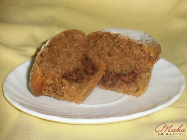 Cynamonowo-kawowe muffiny  z czekoladą
